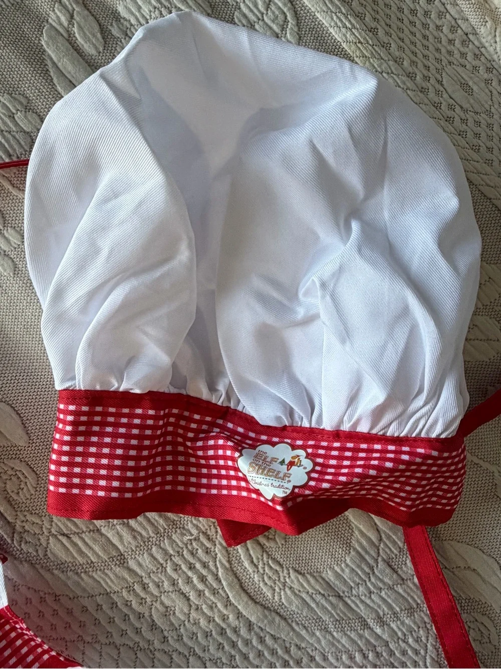 NWT Elf on the Shelf Kids Elf in GUC Holiday Apron Set *MISSING ELF APRON